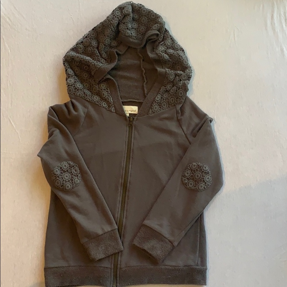 Vintage Havana zip up sweater jacket